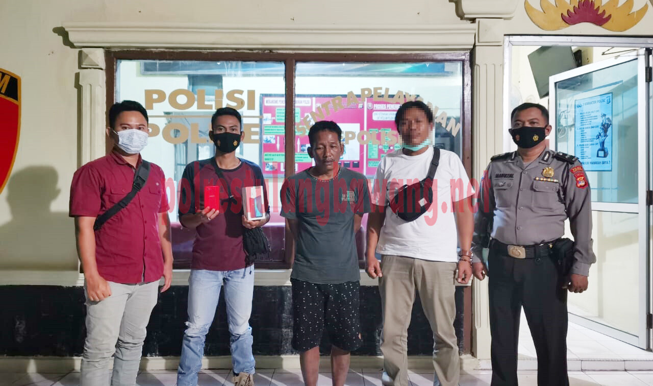 Baru bebas karena program asimilasi, seorang residivis berinisial SI (45), warga Kampung Agung Jaya kembali ditangkap Polsek Banjar Agung bersama Tekab 308 Polres Tulang Bawang